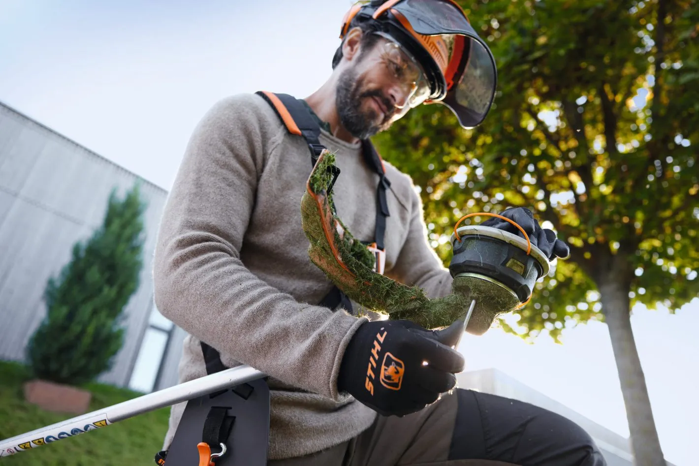 STIHL FSA 120 — średnica koszenia 380 mm